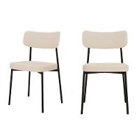 Cadeira Mynna Fixa C/4 Pes 525 X 470 X 790 Mm C/2 Un. Corriente Areia Corriente Areia - 1