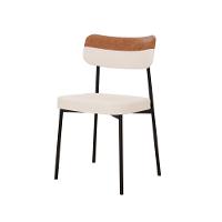 Cadeira Mynna Fixa C/4 Pes 525 X 470 X 790 Mm C/1 Un. Crt.palha/courino Caramelo Crt Palha/courino Caramelo - 1