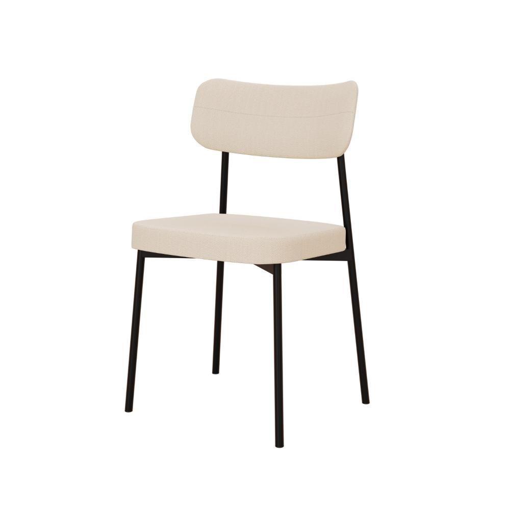 Cadeira Mynna Fixa C/4 Pes 525 X 470 X 790 Mm C/1 Un. Corriente Areia Corriente Areia - 1