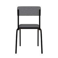 Cadeira Fit Fixa C/4 Pes 475 X 505 X 810 Mm C/3 Un. Corriente Cinza Claro Corriente Cinza Claro - 5