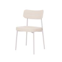 Cadeira Mynna Fixa C/4 Pes 525 X 470 X 790 Mm C/1 Un Pés Brancos. Corriente Palha Corriente Palha - 1