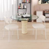 Cadeira Mynna Fixa C/4 Pes 525 X 470 X 790 Mm C/1 Un Pés Brancos. Corriente Palha Corriente Palha - 2