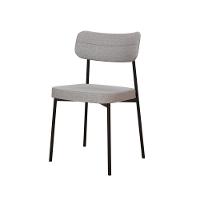 Cadeira Mynna Fixa C/4 Pes 525 X 470 X 790 Mm C/1 Un. Corriente Cinza Claro Corriente Cinza Claro - 1