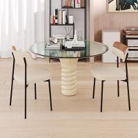 Cadeira Mynna Fixa C/4 Pes 525 X 470 X 790 Mm C/2 Un. Crt.areia/courino Caramelo Crt Areia/courino Caramelo - 2