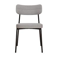 Cadeira Mynna Fixa C/4 Pes 525 X 470 X 790 Mm C/4 Un. Corriente Cinza Claro Corriente Cinza Claro - 5