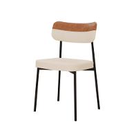 Cadeira Mynna Fixa C/4 Pes 525 X 470 X 790 Mm C/1 Un. Crt.areia/courino Aramelo Crt Areia/courino Caramelo - 1