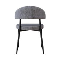 2 Unidades Cadeira Bless Fixa C/4 Pés 53 X 55 X 78cm. Lautrec Cinza Lautrec Cinza - 5