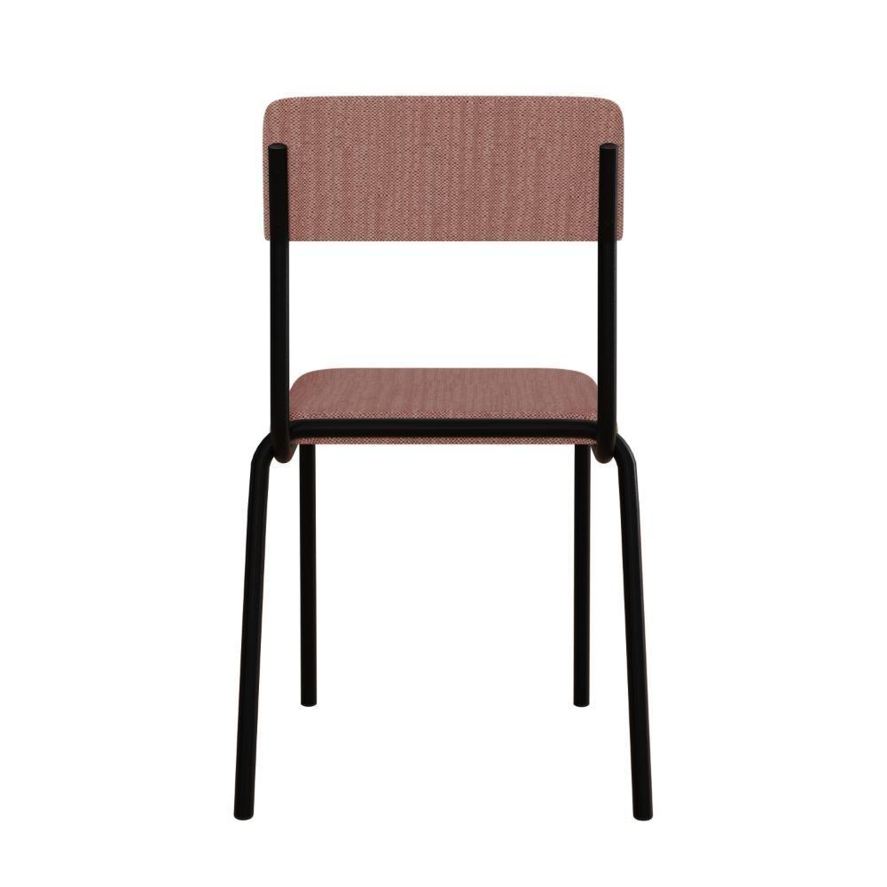Cadeira Fit Fixa C/4 Pes 475 X 505 X 810 Mm C/2 Un. Linked Rosa Linked Rosa - 5