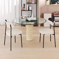 Cadeira Mynna Fixa C/4 Pes 525 X 470 X 790 Mm C/4 Un. Crt.palha/courino Preto Crt Palha/courino Preto - 2