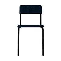 Cadeira Fit Fixa C/4 Pes 475 X 505 X 810 Mm C/3 Un. Corriente Azul Corriente Azul