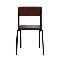 Cadeira Fit Fixa C/4 Pes 475 X 505 X 810 Mm C/3 Un. Courino Café Courino Café - 5