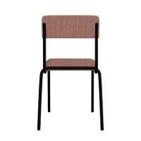 Cadeira Fit Fixa C/4 Pes 475 X 505 X 810 Mm C/3 Un. Linked Rosa Linked Rosa - 5