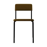 Cadeira Fit Fixa C/4 Pes 475 X 505 X 810 Mm C/3 Un. Mostarda Mostarda