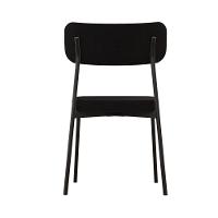 Cadeira Mynna Fixa C/4 Pes 525 X 470 X 790 Mm C/2 Un. Preto Preto - 5