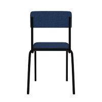 Cadeira Fit Fixa C/4 Pes 475 X 505 X 810 Mm C/4 Un. Azul Celeste Azul Celeste - 5