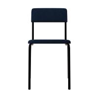 Cadeira Fit Fixa C/4 Pes 475 X 505 X 810 Mm C/2 Un. Azul Celeste Azul Celeste