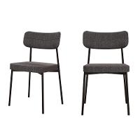 Cadeira Mynna Fixa C/4 Pes 525 X 470 X 790 Mm C/2 Un. Corriente Grafite Corriente Grafite - 1