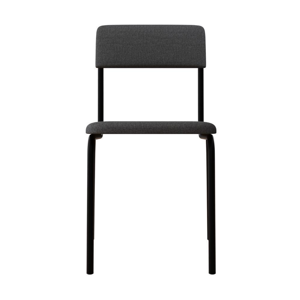 Cadeira Fit Fixa C/4 Pes 475 X 505 X 810 Mm C/4 Un. Corriente Cinza Claro Corriente Cinza Claro - 4