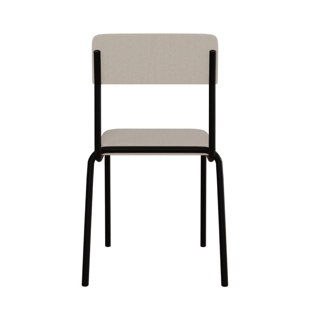 Cadeira Fit Fixa C/4 Pes 475 X 505 X 810 Mm C/4 Un. Corriente Palha Corriente Palha - 5