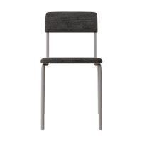 Cadeira Fit Fixa C/4 Pes 475 X 505 X 810 Mm C/3 Un Pés Brancos. Nevoa Nevoa