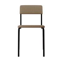 Cadeira Fit Fixa C/4 Pes 475 X 505 X 810 Mm C/4 Un. Corriente Areia Corriente Areia