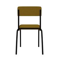 Cadeira Fit Fixa C/4 Pes 475 X 505 X 810 Mm C/4 Un. Mostarda Mostarda - 5