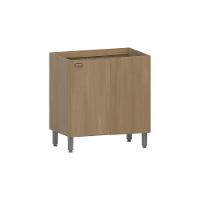 Balcão Canto Reto 80cm 1 Porta Sem Tampo Classic Luciane Freijó/freijó Brasil - 1