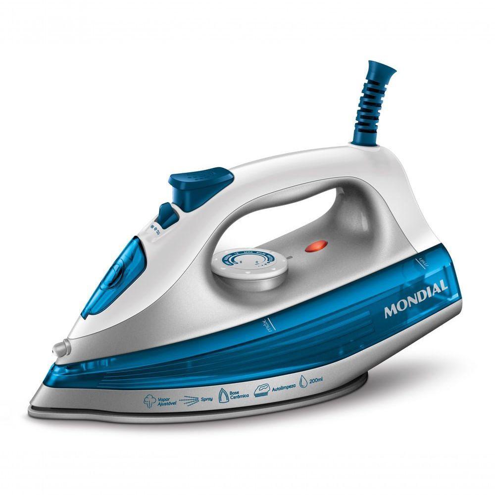 Ferro A Vapor Mondial - Fvn-01-bl Ferro A Vapor Fvn-01-bl 127v/60hz . - 1