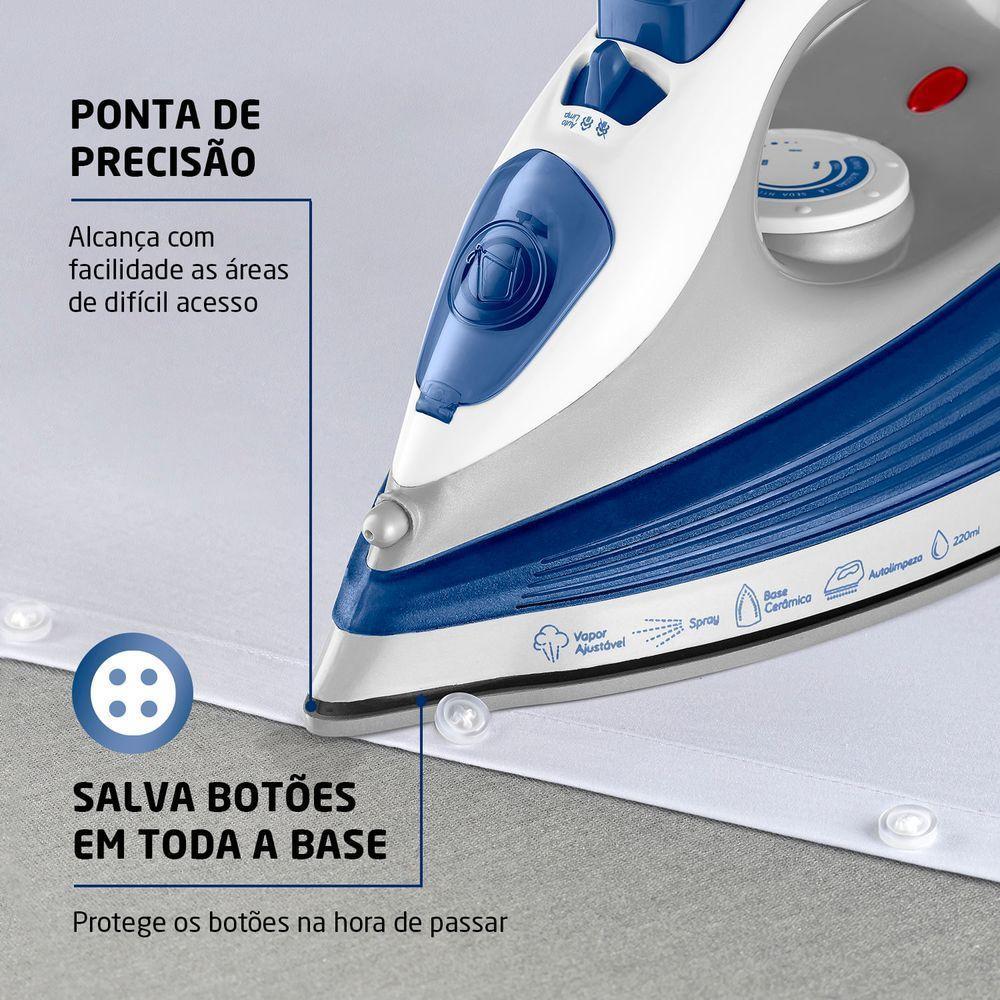 Ferro A Vapor Mondial - Fvn-01-bl Ferro A Vapor Fvn-01-bl 127v/60hz . - 5