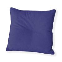 Capa Para Almofada Quadrada Veludo 40x40cm - 7 Decor Azul Marinho - 1