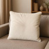 Capa Para Almofada Quadrada Boucle 40x40cm - 7 Decor Cinza Escuro - 2