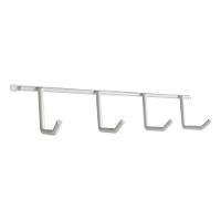 Kit Com 3 Suportes Porta Vassouras Isabela Com 4 Ganchos Branco - 2