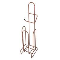 Porta Papel Higiênico De Chão Isabela Cobre - 2