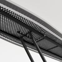 Tábua De Passar Roupas Dobrável Lyon Com Tecido Térmico E Porta Ferro Preto - 3