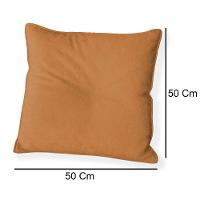 Kit 4 Capas Para Almofada Quadrada Boucle 50x50cm - 7 Decor Terracota - 4