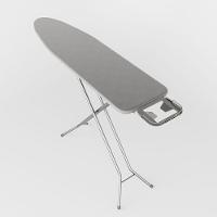 Tábua De Passar Roupas Dobrável Lyon Com Tecido Térmico E Porta Ferro Prata - 2