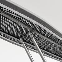 Tábua De Passar Roupas Dobrável Lyon Com Tecido Térmico E Porta Ferro Prata - 5