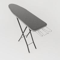 Tábua De Passar Roupas Dobrável Isabela Com Tecido Térmico E Porta Ferro Preto - 2