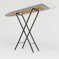 Tábua De Passar Roupas Dobrável Isabela Com Tecido Térmico E Porta Ferro Preto - 3