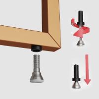Mesa Escritório Berlim Industrial Com Prateleira Ferro Cobre Tampo 110x46 Freijó - 3
