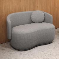 Kit 4 Capas Para Almofada Redonda Boucle 40x40cm - 7 Decor Prata - 2