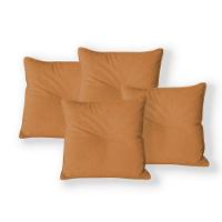 Kit 4 Capas Para Almofada Quadrada Boucle 40x40cm - 7 Decor Terracota - 1