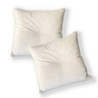 Kit 2 Capas Para Almofada Quadrada Boucle 40x40cm - 7 Decor Bege - 1