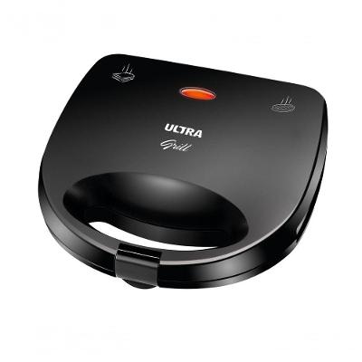 Sanduicheira Grill Ultra S-13 Antiaderente com Alça Isotérmica 750W Preto 110V