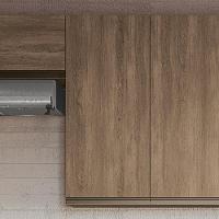 Armario Aereo 1p 40 Cm Mdp Maxxi G761 Nogal Kappesberg Nogal - 2