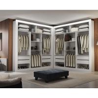 Closet Berlim Premium 8 Gavetas Convencional Rufato Branco - 7