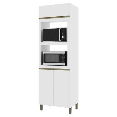 Torre Quente Dinamarca 70cm 2 Fornos 3 Portas Branco - Indékes Branco