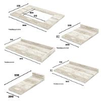 Cozinha Completa De Canto Americana 14 Peças Branco Com Cristaleira - Móveis Henn Branco - 6
