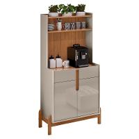 Aparador Cantinho Do Café Lizz 2 Portas E 2 Gavetas Off White-cedro - Casa D Off White-cedro - 1