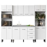 Cozinha Modulada Completa 4 Peças Mara Branco Moblis - 1